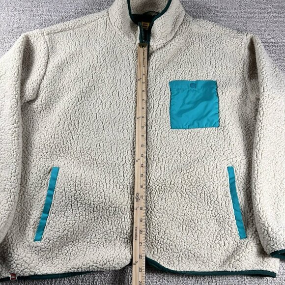 Target Lego Sherpa Full Zip Jacket White Teal Men’s Size XL - Picture 4 of 14